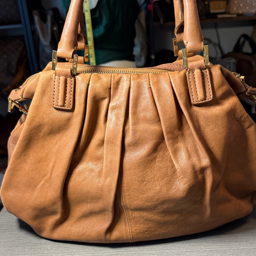 Tory Burch Leather Crossbody/Shoulder Hobo Bag - Picture 5 of 13